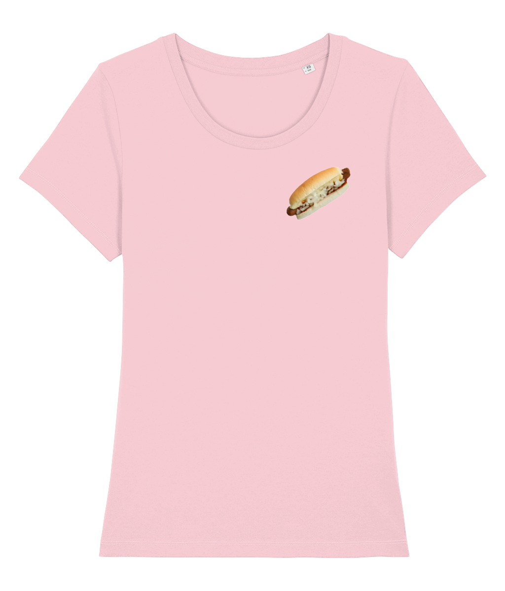 Broodje Frikandeltje Speciaal Dames T-shirt