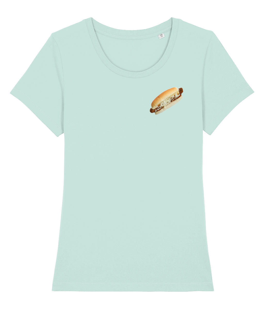 Broodje Frikandeltje Speciaal Dames T-shirt