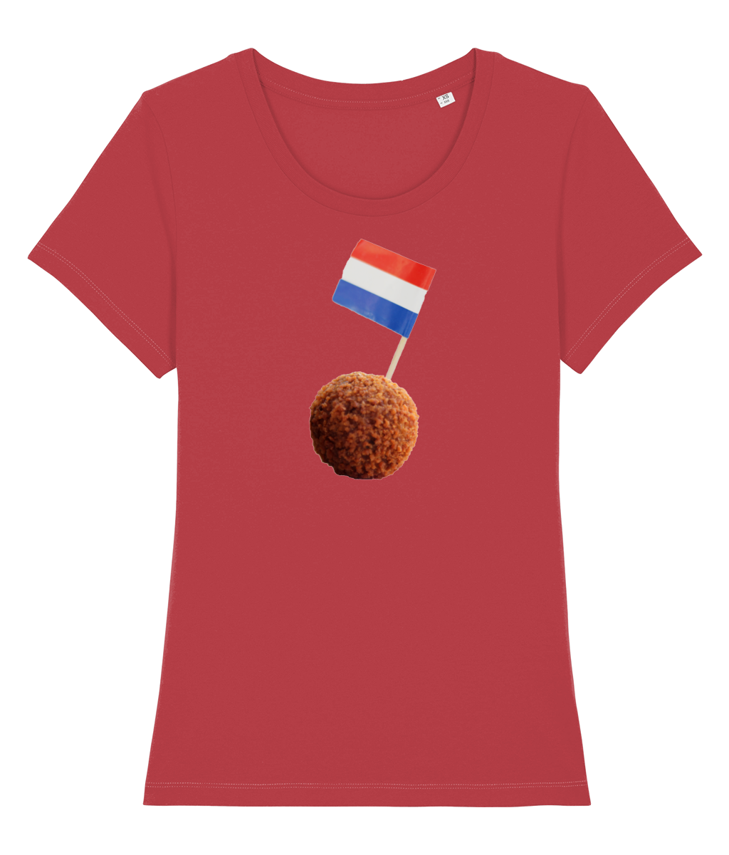 Nederlandse Bitterbal Dames T-shirt
