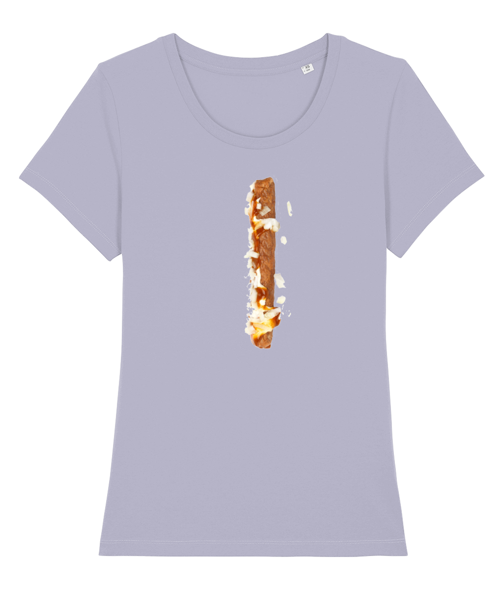 straight up Frikandel Speciaal Dames T-shirt