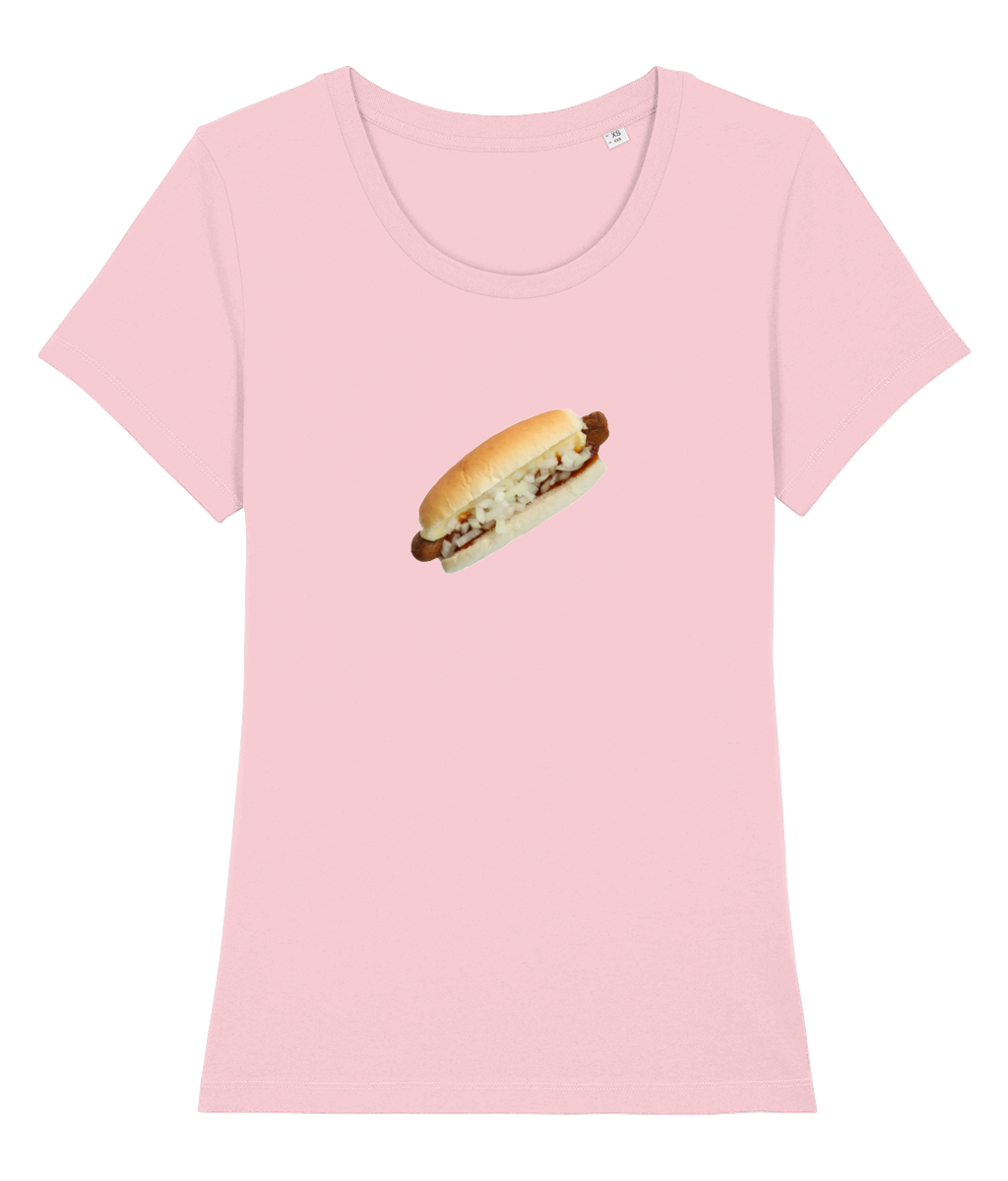Broodje Frikandel Speciaal Dames T-shirt