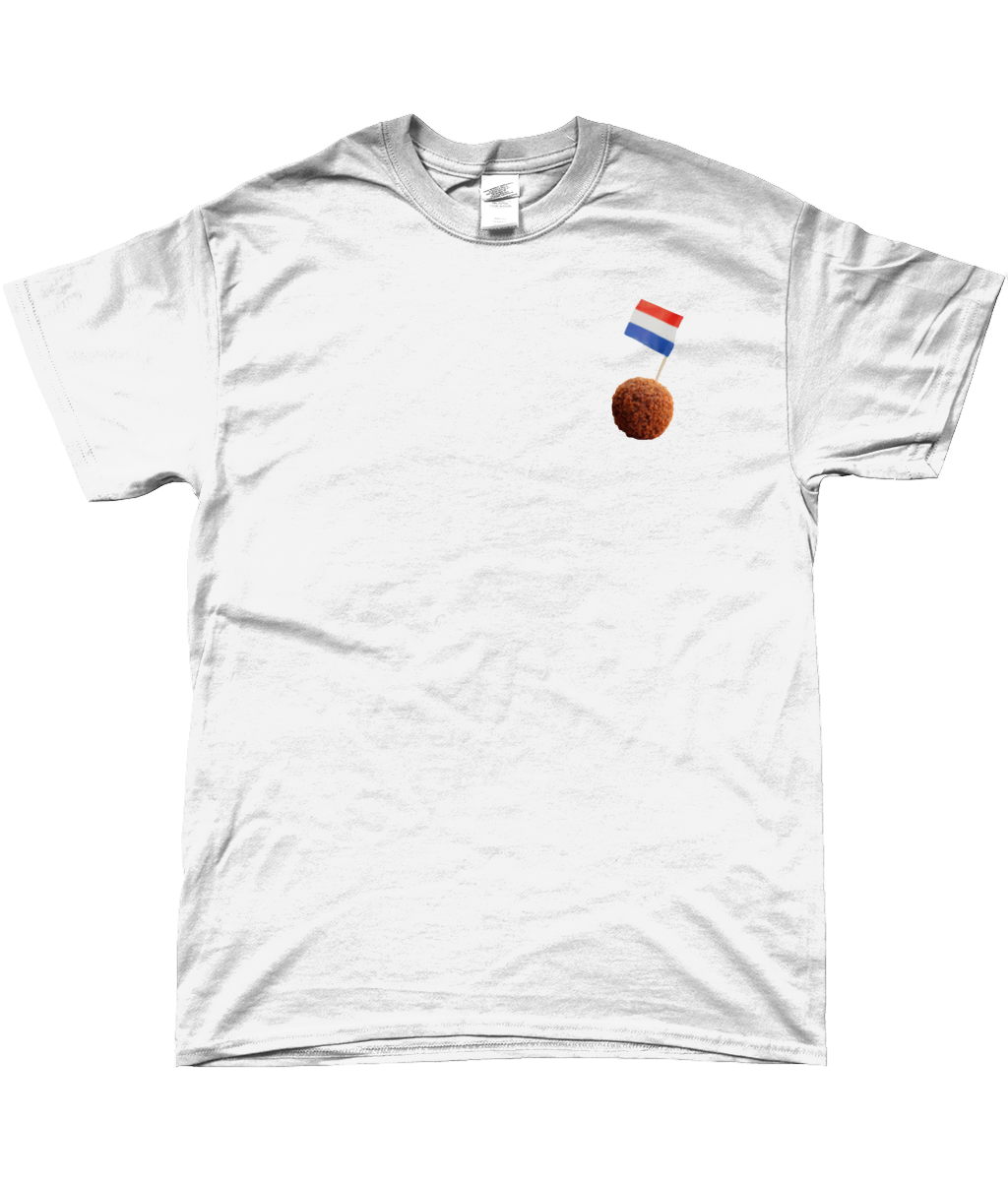 Nederlandse Bitterballetje Heren T-Shirt