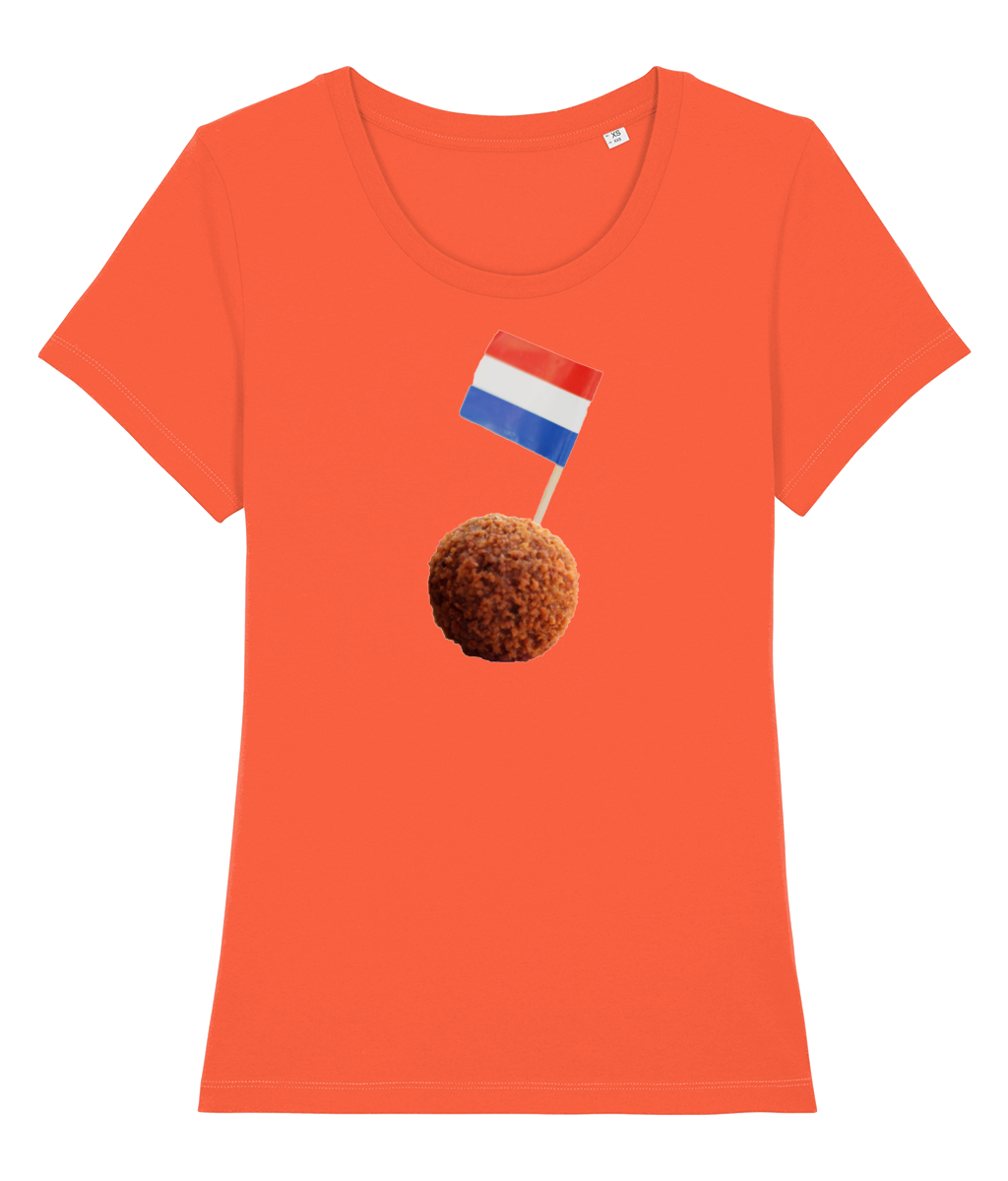 Nederlandse Bitterbal Dames T-shirt