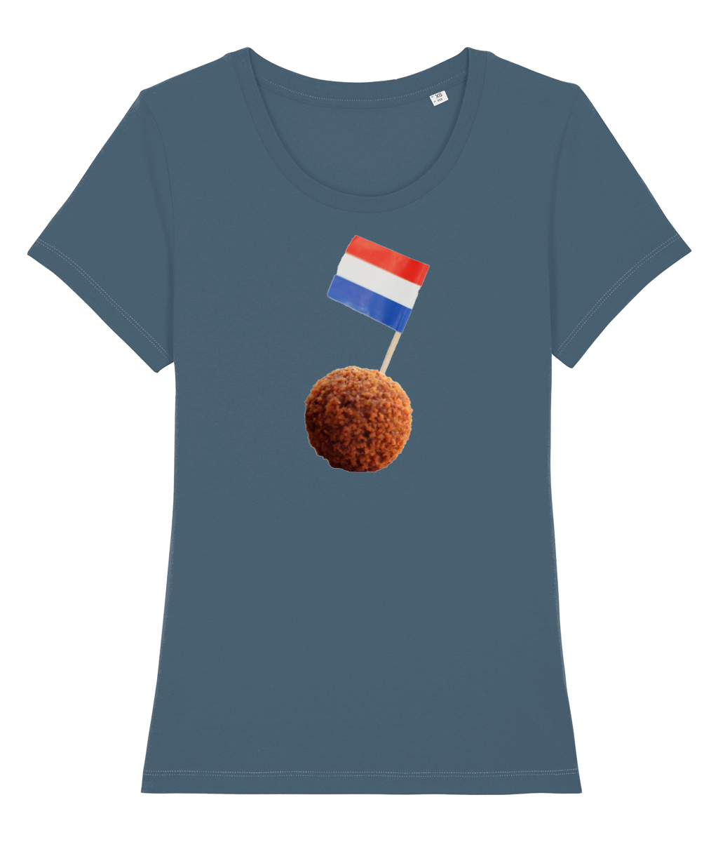 Nederlandse Bitterbal Dames T-shirt