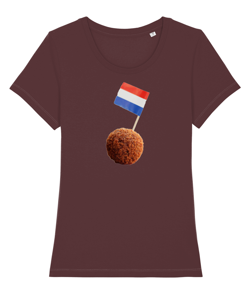 Nederlandse Bitterbal Dames T-shirt