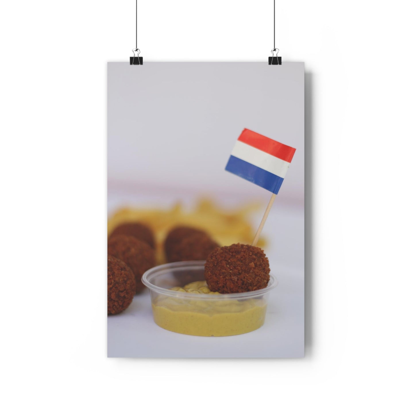 Bitterballen Nederlandse Vlag Poster product