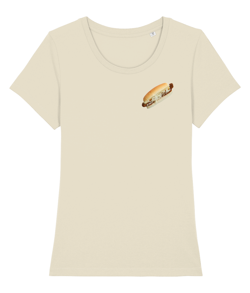 Broodje Frikandeltje Speciaal Dames T-shirt