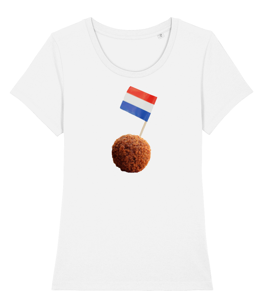 Nederlandse Bitterbal Dames T-shirt