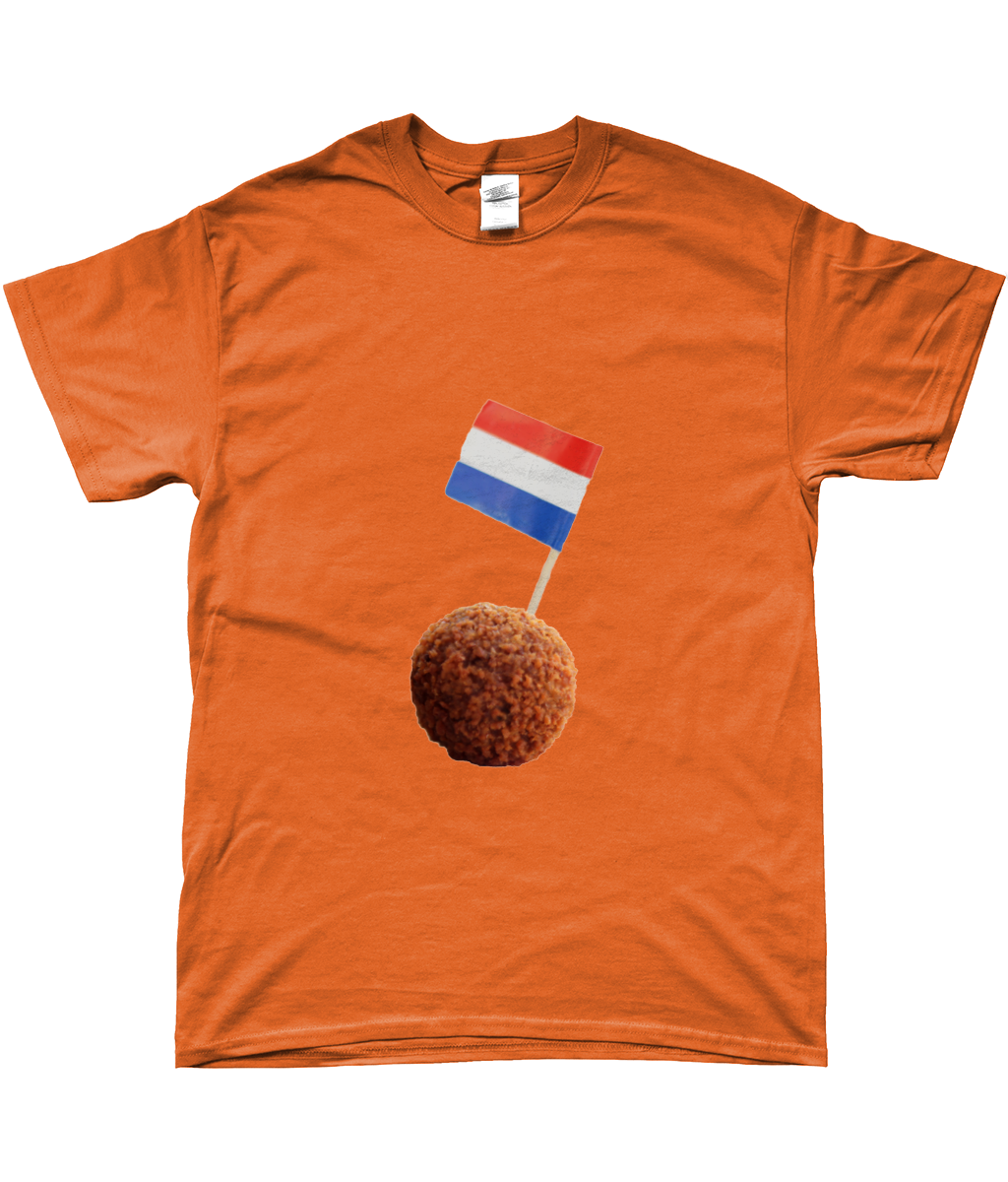 Nederlandse Bitterbal Heren T-Shirt