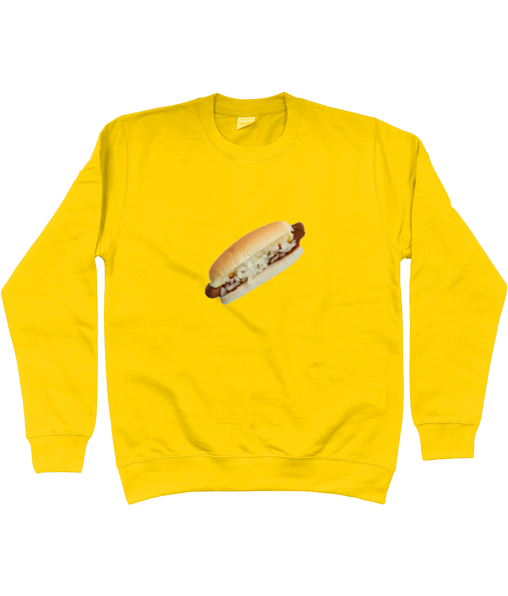 Heren Sweater Broodje Frikandel Speciaal