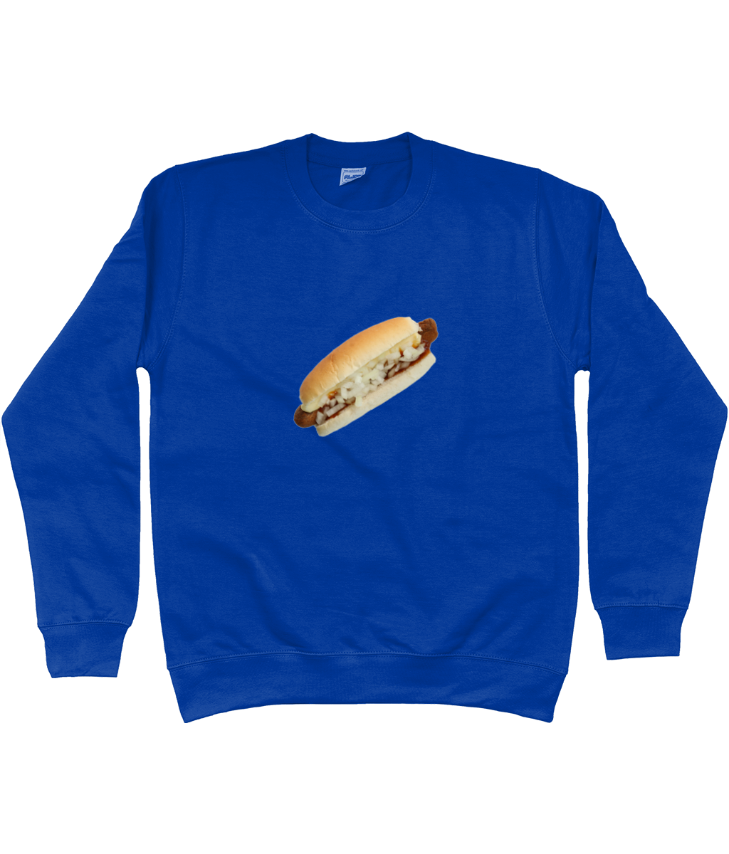 Heren Sweater Broodje Frikandel Speciaal