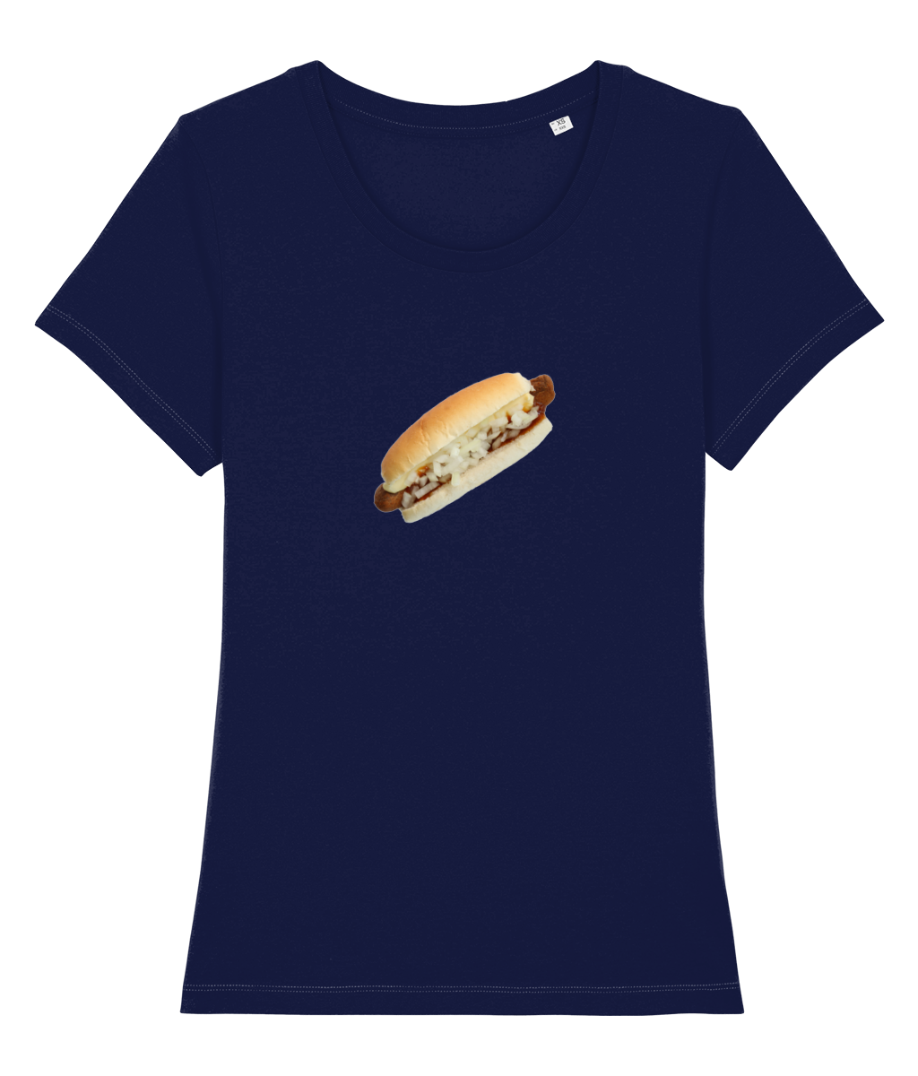 Broodje Frikandel Speciaal Dames T-shirt