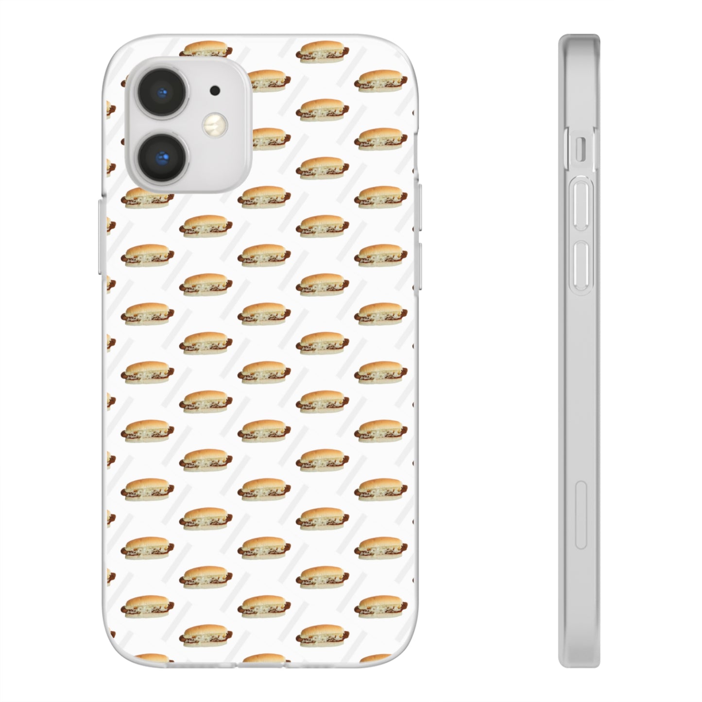 Telefoonhoesje met frikandel speciaal patroon