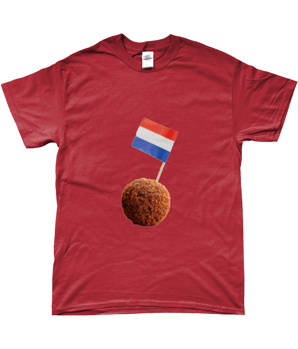 Nederlandse Bitterbal Heren T-Shirt