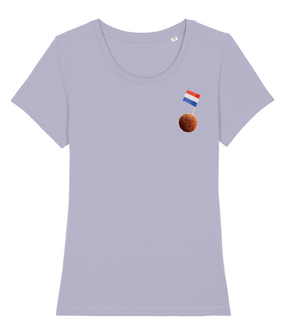 Nederlands Bitterballetje Dames T-shirt