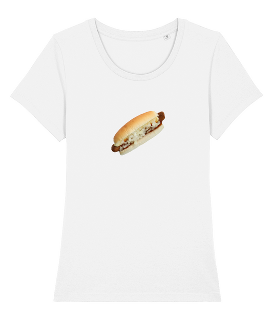 Broodje Frikandel Speciaal Dames T-shirt