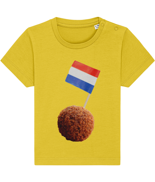 Baby en Peuter Nederlandse Bitterbal Shirt