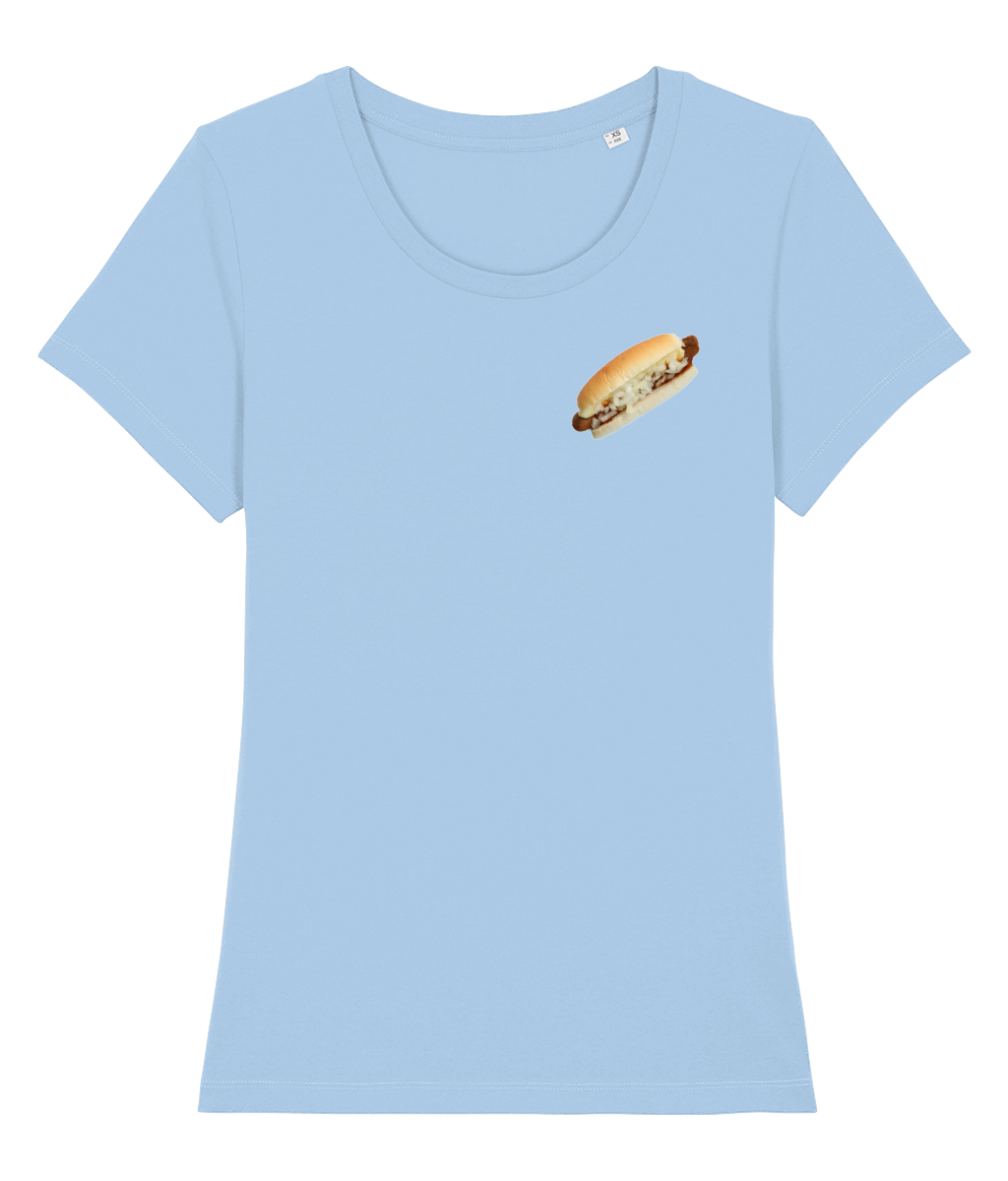 Broodje Frikandeltje Speciaal Dames T-shirt