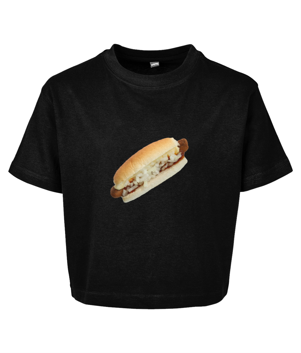 Crop Top Kids Broodje Frikandel Speciaal