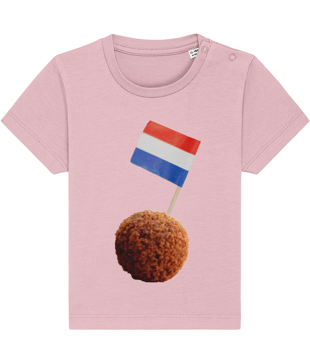 Baby en Peuter Nederlandse Bitterbal Shirt