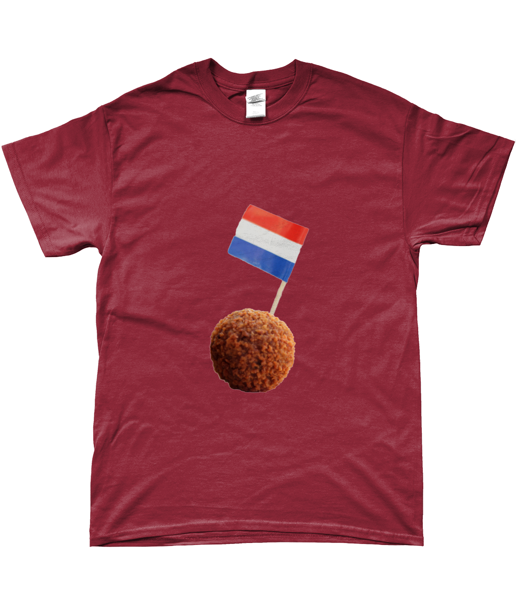 Nederlandse Bitterbal Heren T-Shirt