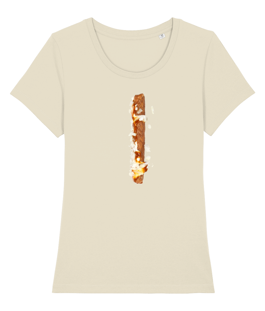 straight up Frikandel Speciaal Dames T-shirt