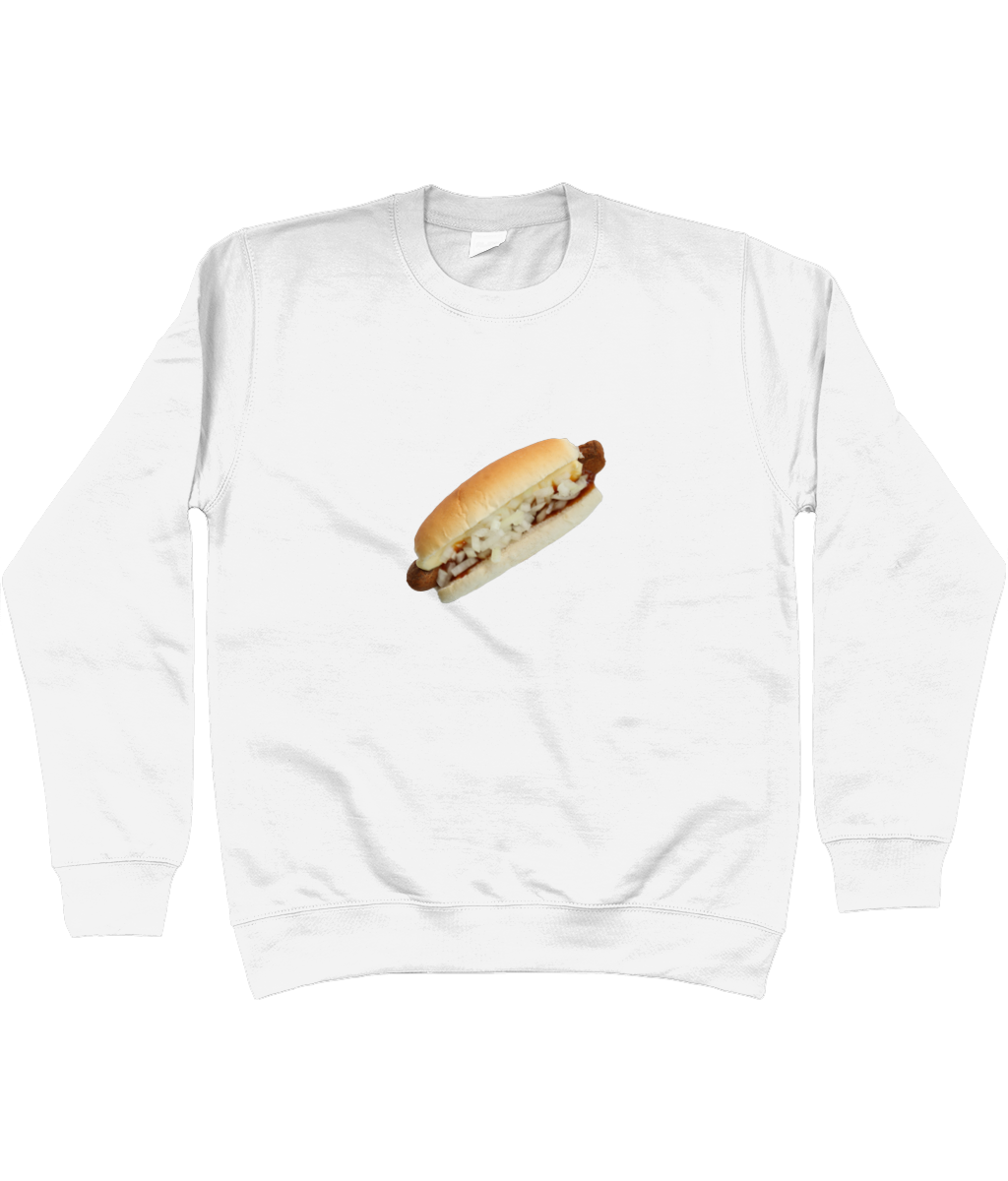 Heren Sweater Broodje Frikandel Speciaal