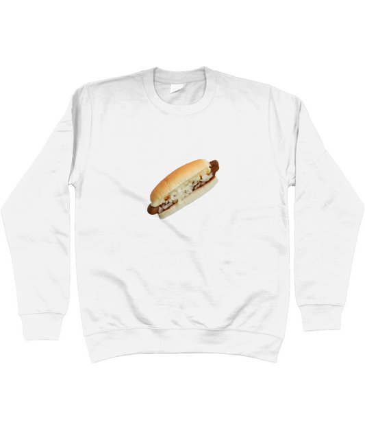 Heren Sweater Broodje Frikandel Speciaal