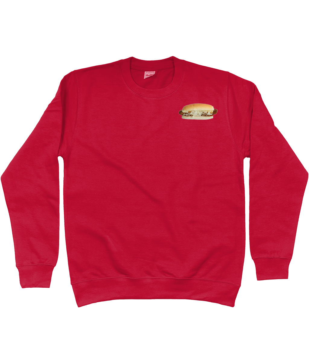 Heren Sweater Broodje Frikandeltje Speciaal