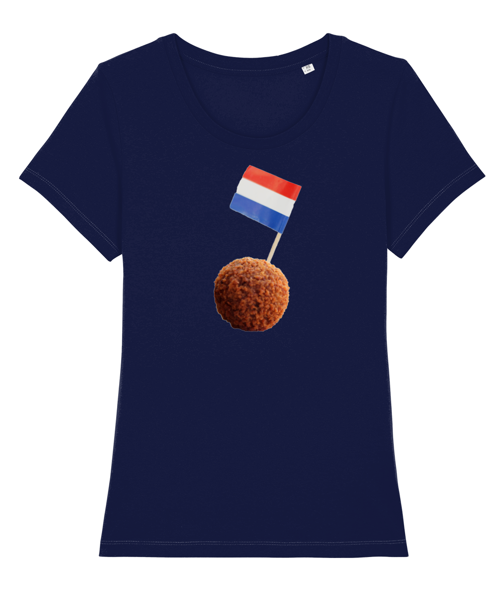 Nederlandse Bitterbal Dames T-shirt