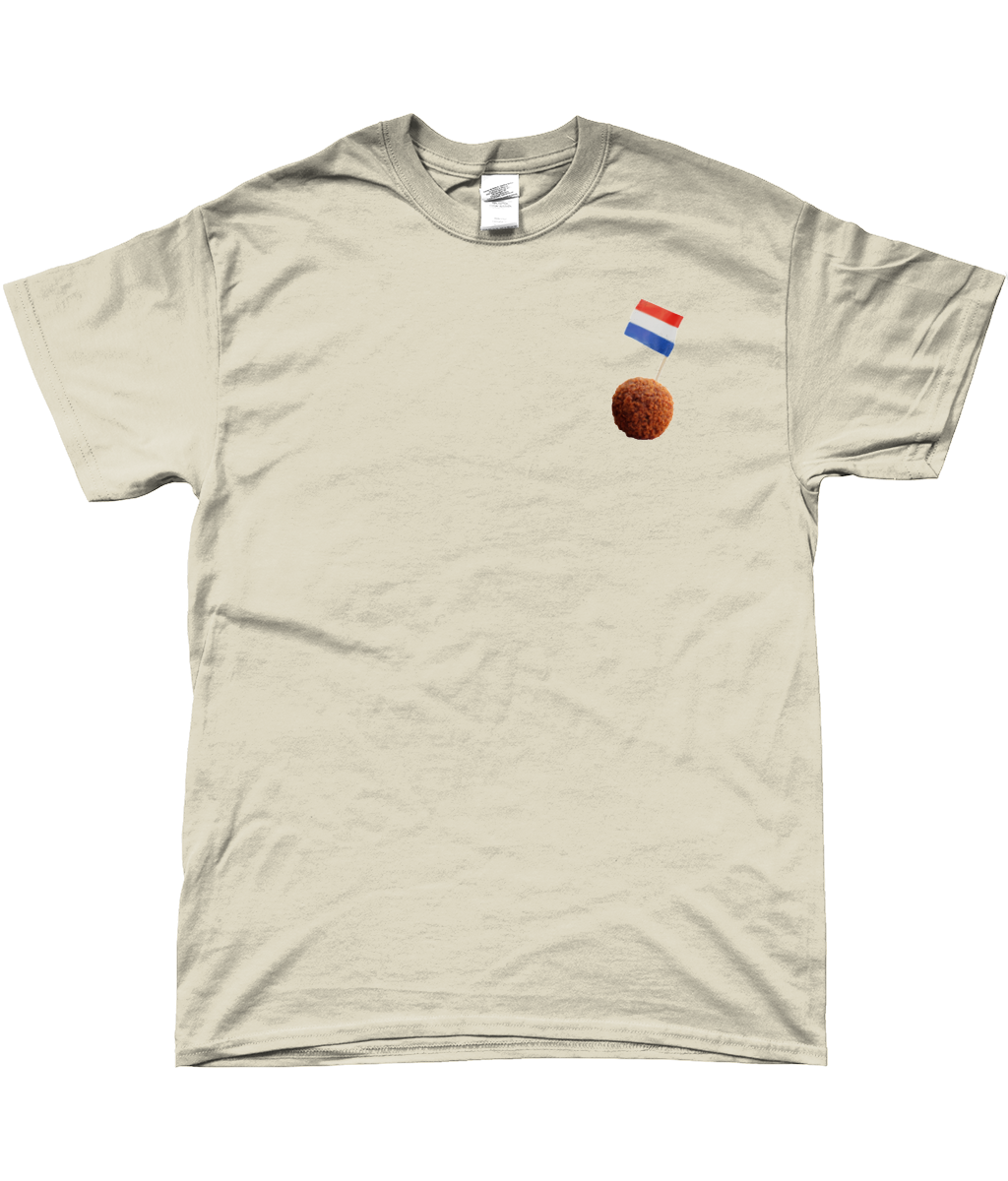 Nederlandse Bitterballetje Heren T-Shirt