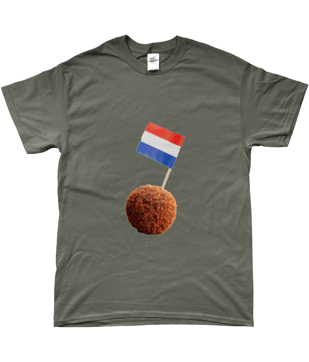 Nederlandse Bitterbal Heren T-Shirt