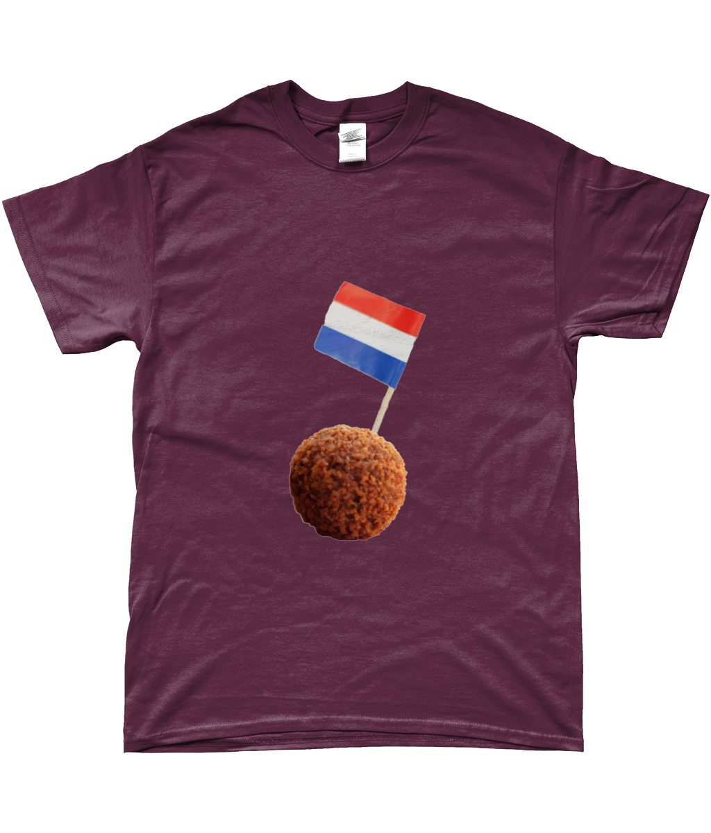 Nederlandse Bitterbal Heren T-Shirt