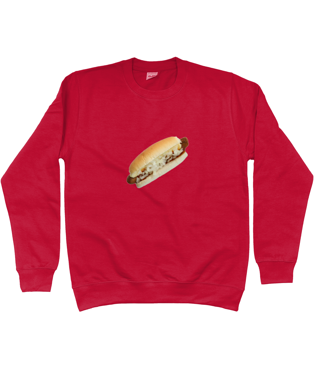 Heren Sweater Broodje Frikandel Speciaal