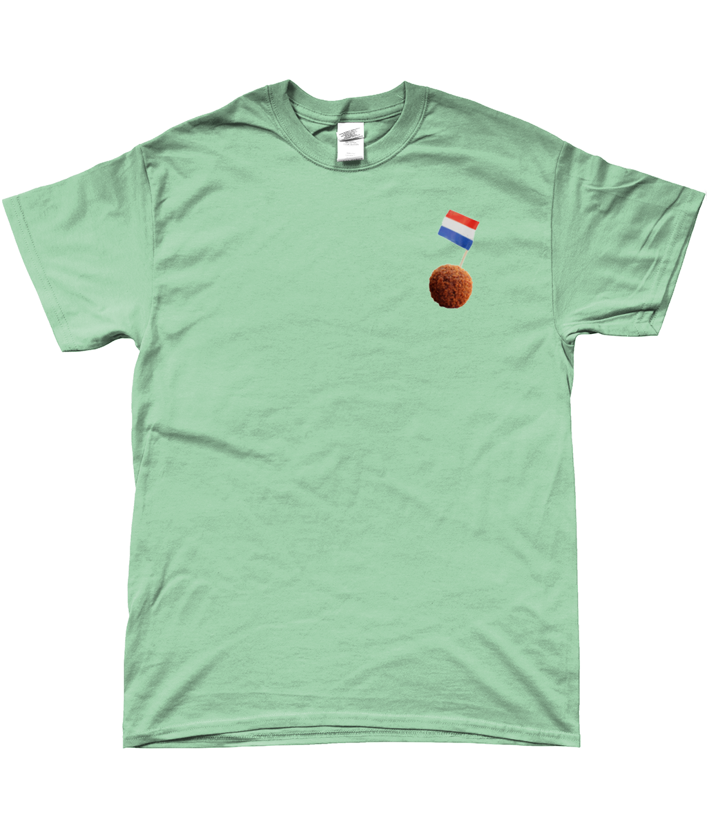 Nederlandse Bitterballetje Heren T-Shirt