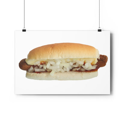 Broodje Frikandel Speciaal Poster product