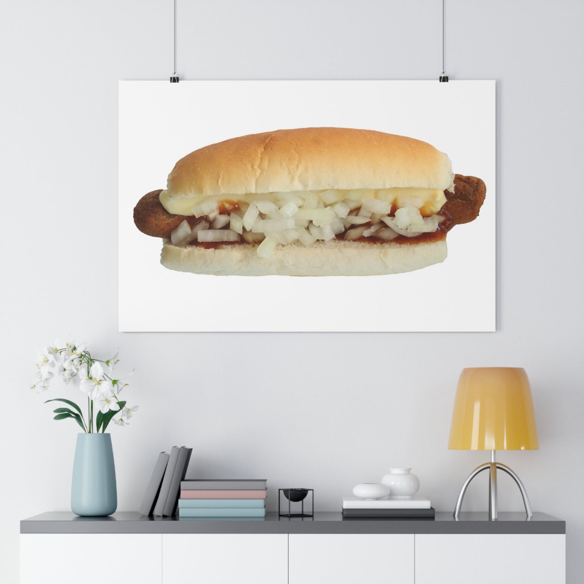 Broodje Frikandel Speciaal Poster