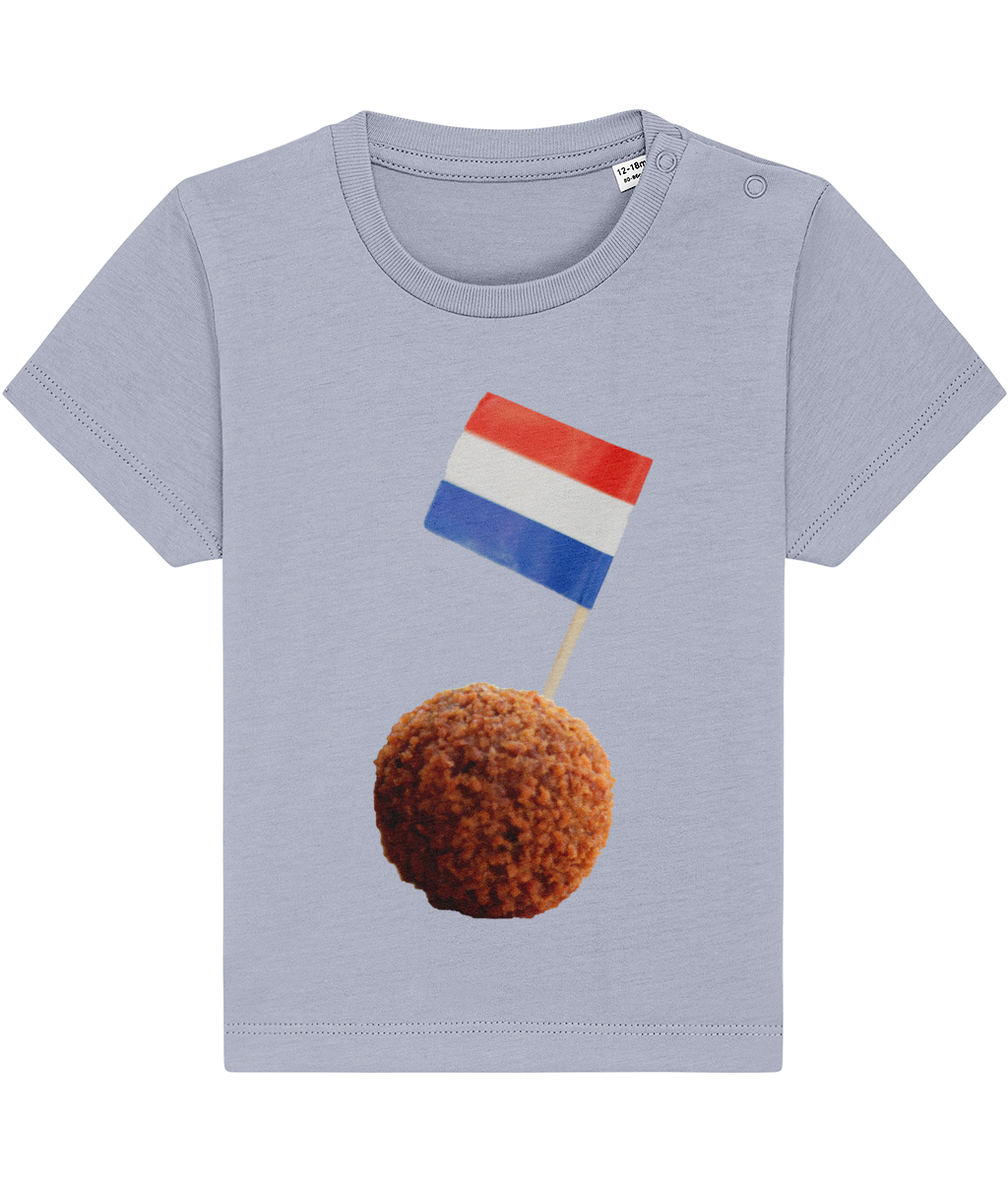 Baby en Peuter Nederlandse Bitterbal Shirt