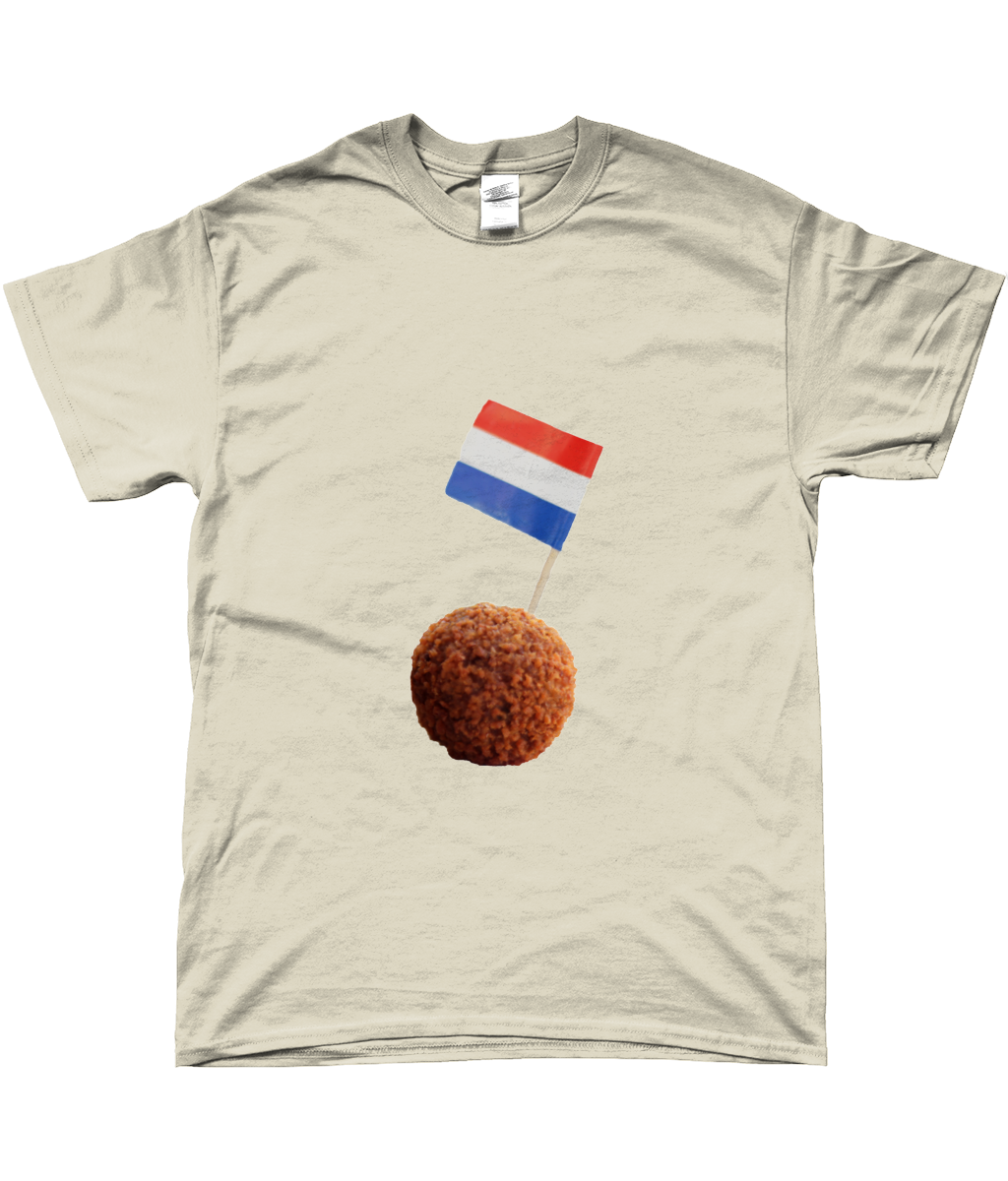 Nederlandse Bitterbal Heren T-Shirt