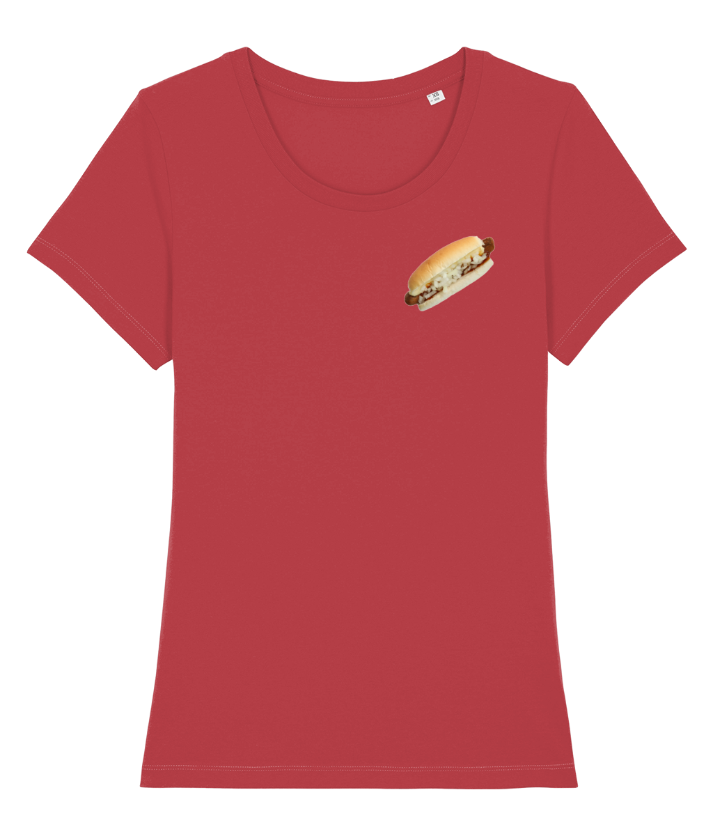 Broodje Frikandeltje Speciaal Dames T-shirt