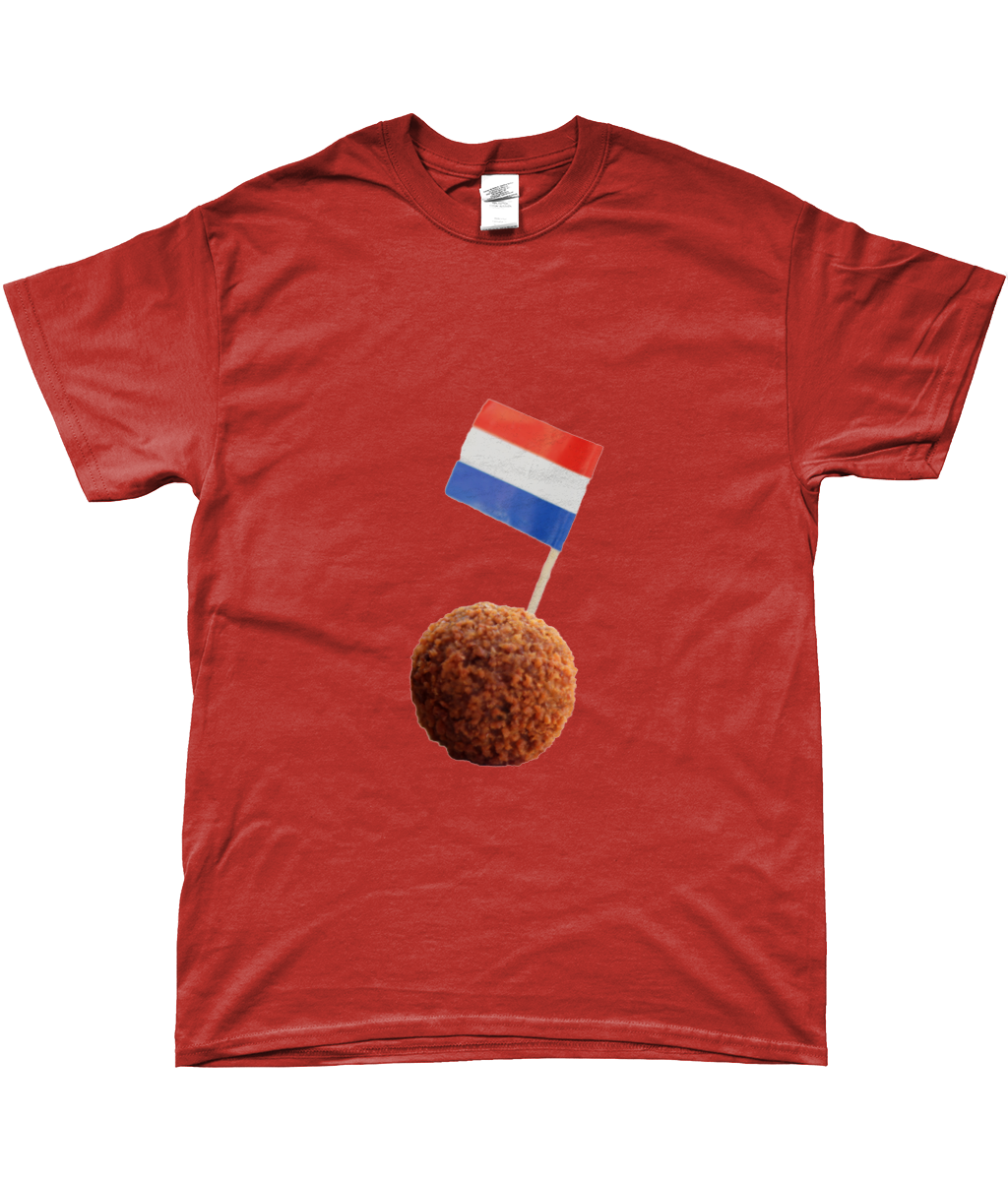 Nederlandse Bitterbal Heren T-Shirt