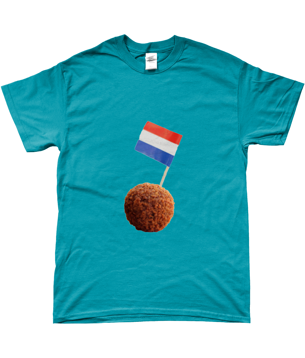 Nederlandse Bitterbal Heren T-Shirt