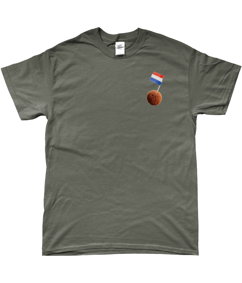 Nederlandse Bitterballetje Heren T-Shirt