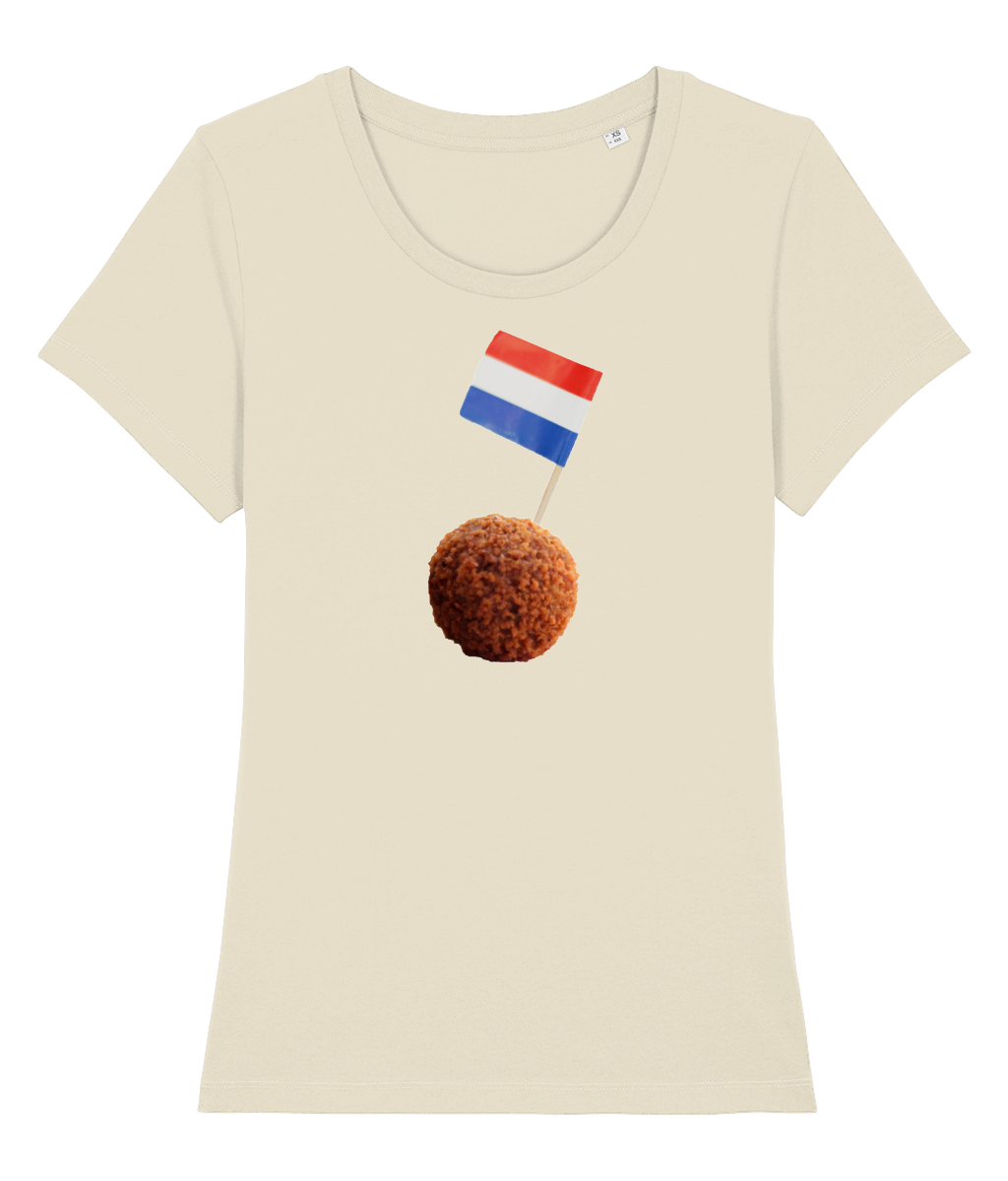 Nederlandse Bitterbal Dames T-shirt