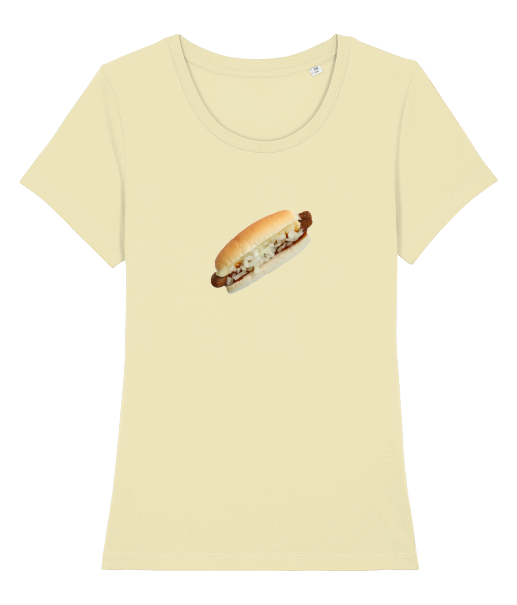 Broodje Frikandel Speciaal Dames T-shirt