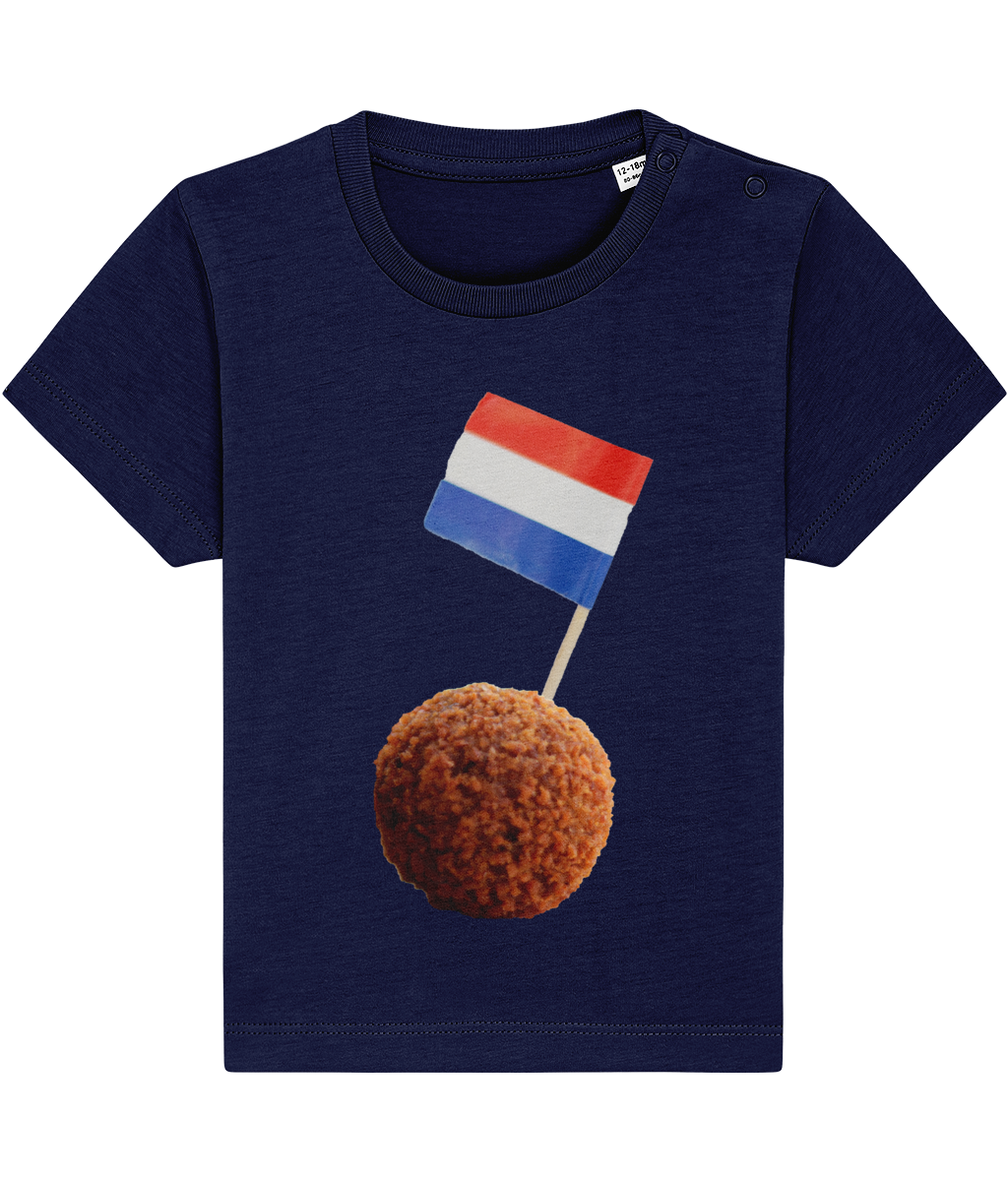 Baby en Peuter Nederlandse Bitterbal Shirt