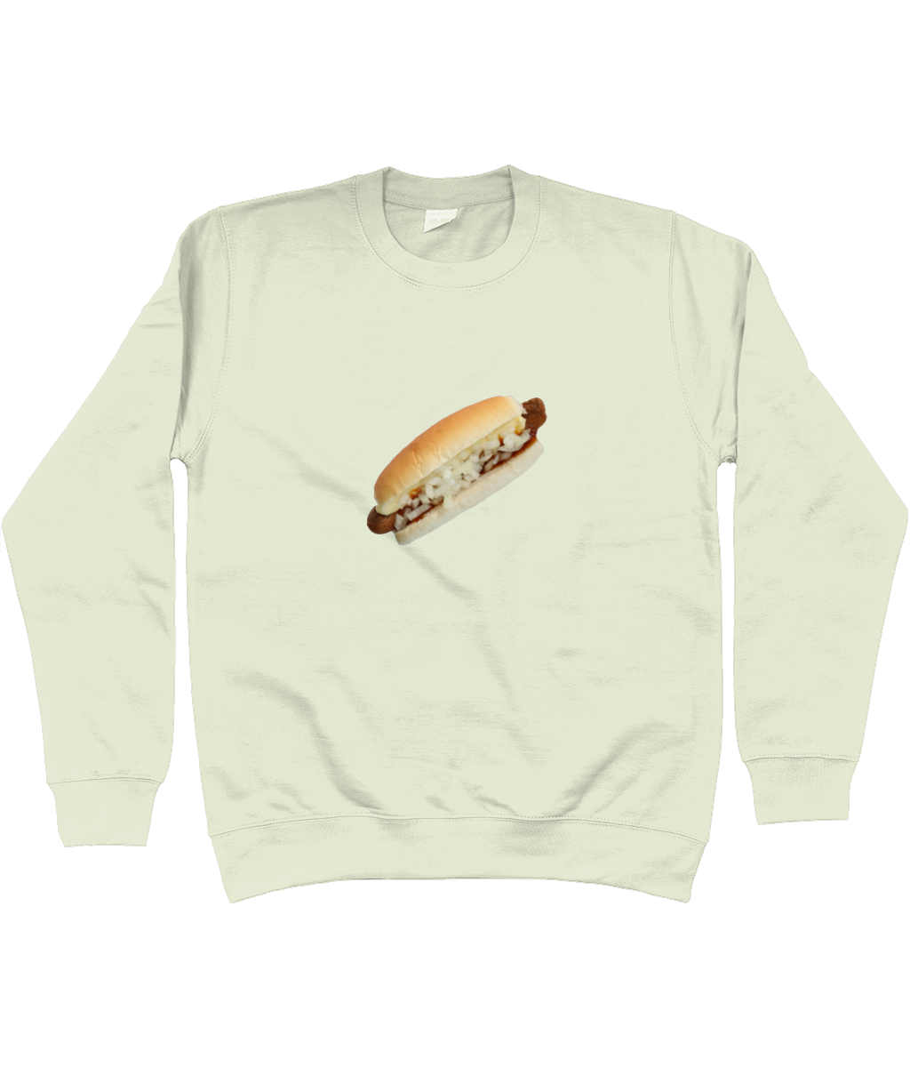 Heren Sweater Broodje Frikandel Speciaal